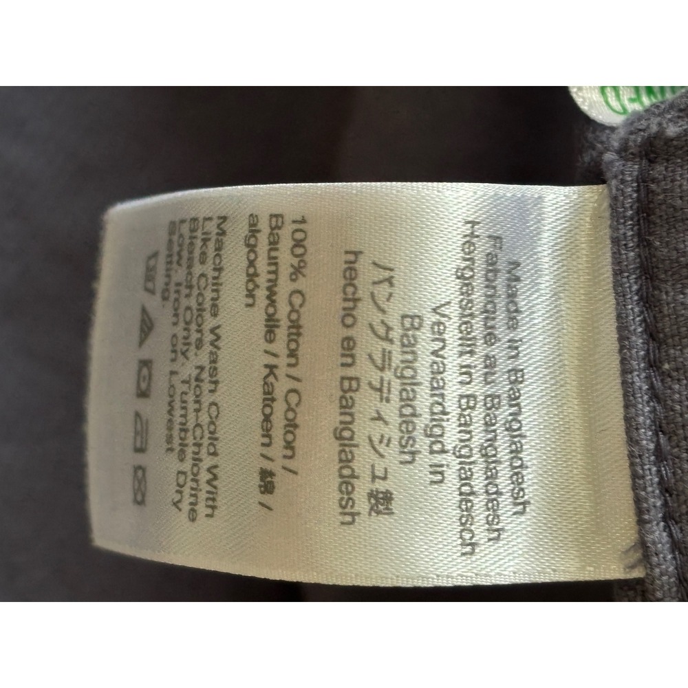J.Crew Garment Dyed Corduroy Workshirt Men's Large Blue 2 Pocket AZ426 Heritage - Picture 7 of 8